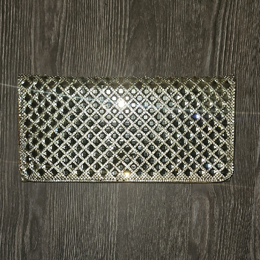 Elegant Gold Clutch Bag